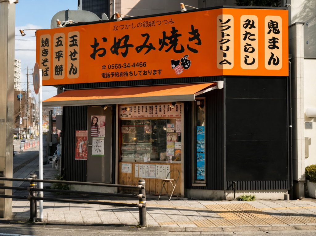 一福の店舗外観